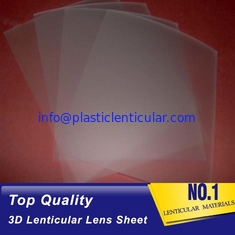 China PLASTIC LENTICULAR 100LPI lenticular lens sheets Plastic PP PET 100 lpi UV Resin 3d lenticular lenses sheet For 3D Image supplier