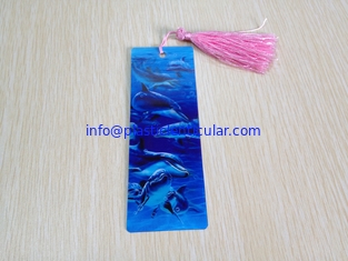 China PLASTIC LENTICULAR 3d lenticular printing souvenir bookmark-plastic pp 3d offset printed lenticular 3D animal bookmark supplier