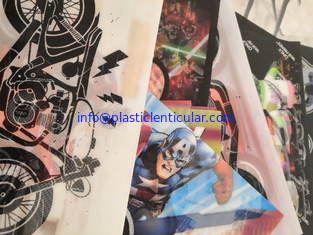 China PLASTIC LENTICULAR high quality lenticular t-shirts hot melt adhesive 3d flip lenticular stickers printing on clothes supplier