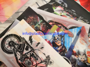 China PLASTIC LENTICULAR soft lenticular sheet printing patch 3d flip tpu lenticular stickers with hot melt adhesive supplier
