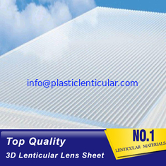 China PLASTIC LENTICULAR 25 lpi lenticulars size 1.2*2.4m thickness 4 mm lenticular 25 lpi lenticular lens 3d plastic lenses supplier