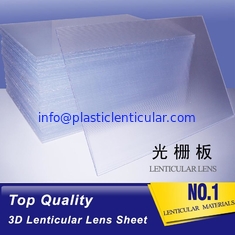 China PS animated 3D lenticular lens sheet blank 20lpi flip Lenticular panels material for 3d moving pictures Brunei supplier