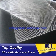 China flip lenticular lens sheets 20 lpi lenticular lenses material for large format two images in one picture supplier