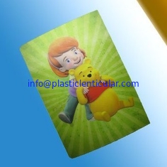 China PLASTIC LENTICULAR 3D lenticular card/pp/pet/pvc kids promotional gifts cards/playing card supplier