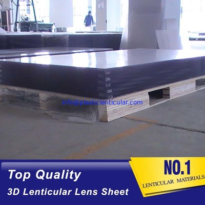 flip lenticular lens sheets 20 lpi lenticular lenses material for large format two images in one picture supplier