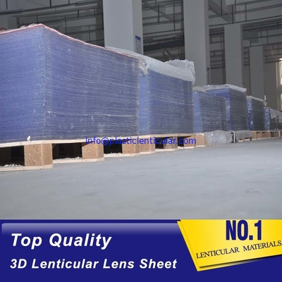 Buy 20 Lpi Lenticular Lens Sheet 3mm PS Lenticular lens material For Large Lenticular Flip Picture supplier