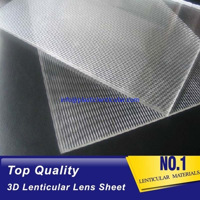 30 lpi lenticular lens sheet uk standard size plastic lenticular lens PS board for outdoor indoor lenticular advertising supplier