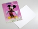 PLASTIC LENTICULAR PET PP material 3D lenticular business card with dynamic image supplier