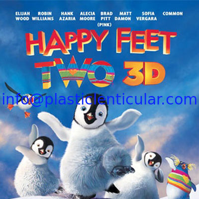 China custom printing 3d lenticular pictures threeD animal poster lenticular printing flips plastic PP PET for gifts supplier