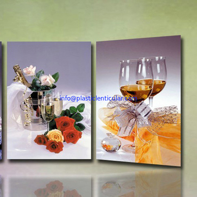 PLASTIC LENTICULAR flip animal poster lenticular printing pictures with lenticular lens material supplier