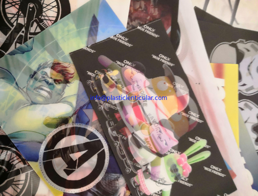 soft TPU 3D lenticular print fabric sheets wearable lenticular printing on fabric for shirts/hats/jackets/masks supplier