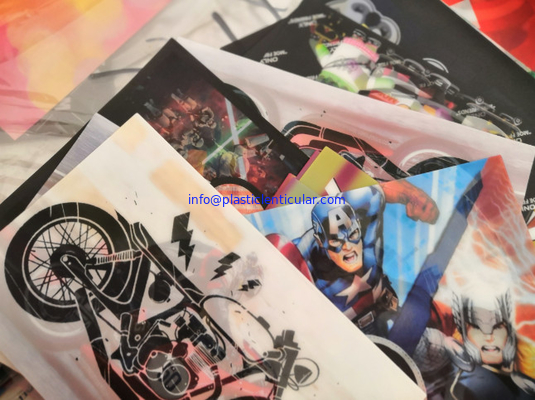 PLASTIC LENTICULAR soft lenticular sheet printing patch 3d flip tpu lenticular stickers with hot melt adhesive supplier