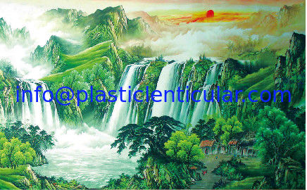 Home Decoration 3d 5d Lenticular Pictures offset printing 3d PET printing Package with all Commodity supplier