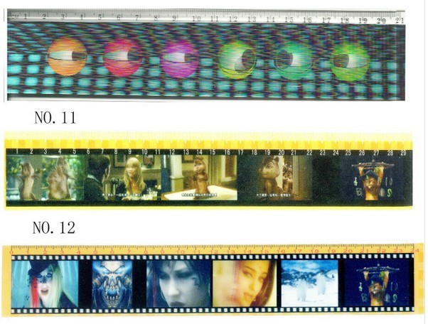 PLASTIC LENTICULAR Cartoon Animal Custom 3d Ruler printing Pack flip ...