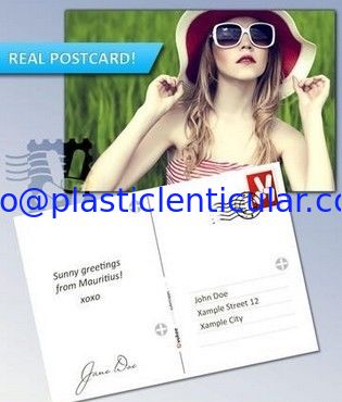 PLASTIC LENTICULAR Souvenir scenery lenticular 3D printing postcard 3D flip picture post card price